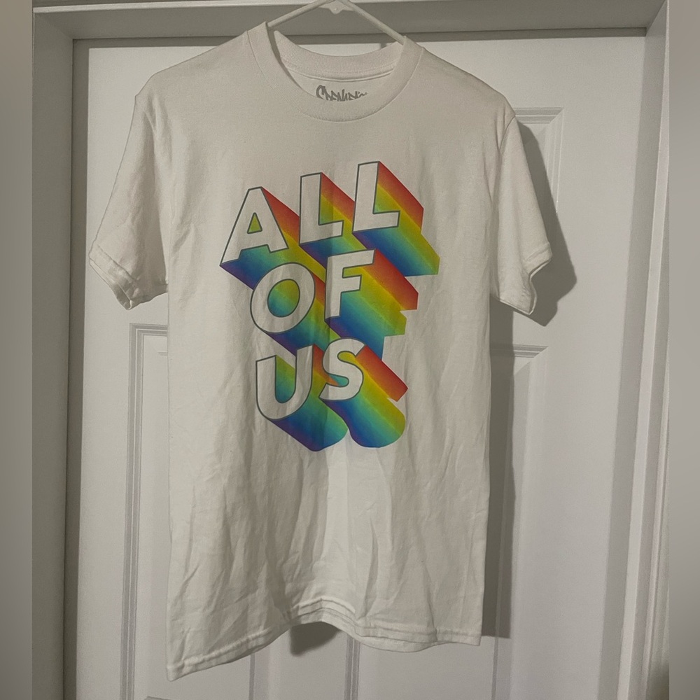 ALL OF US T-Shirt NEW. Great Quality. size Small